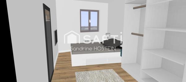 Appartement de 87m2 rénové avec 3 chambres et 2 salles de bain