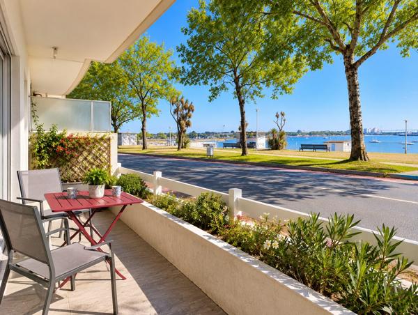 SAINT-NAZAIRE – T3 MEUBLÉ FACE MER – TERRASSE – VASTE PARC ARBORÉ