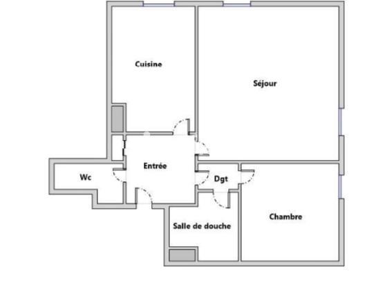 Appartement
         2 pièces
        - 66 m² Exclusivité 385 000 € *
