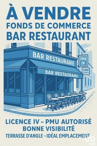 Bar-brasserie à vendre 158 m² Villeneuve-le-Roi