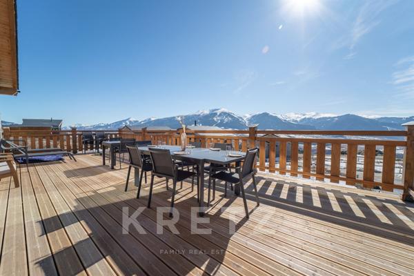 Chalet d’exception avec vue panoramique – 18 couchages & espace bien-être