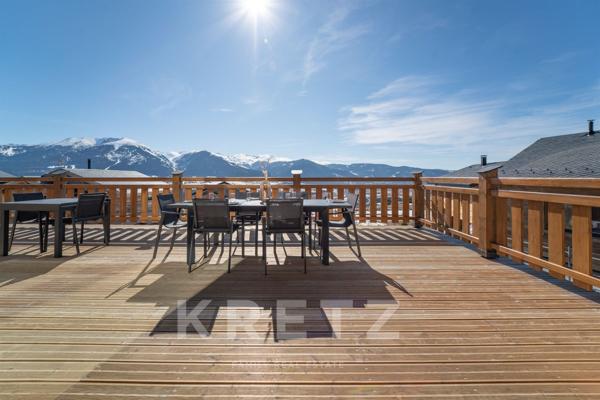 Chalet d’exception avec vue panoramique – 18 couchages & espace bien-être