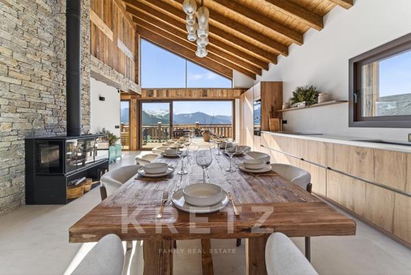 Chalet d’exception avec vue panoramique – 18 couchages & espace bien-être