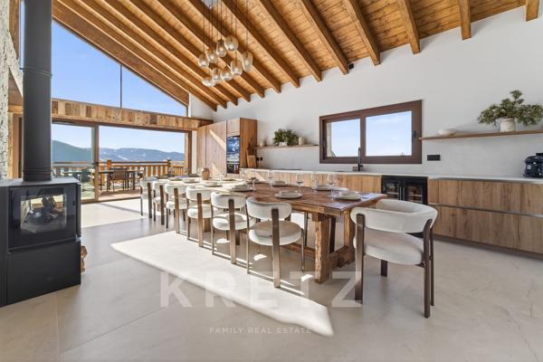 Chalet d’exception avec vue panoramique – 18 couchages & espace bien-être