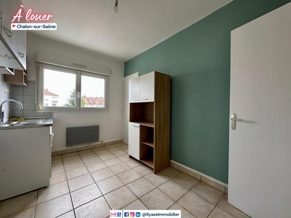 Chalon-sur-Saône (71100) T3 | 58 M² | BALCON | CHALON S/S