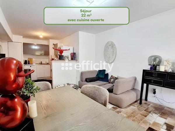 Appartement 3 pièces - 56 m² Exclusivité efficity