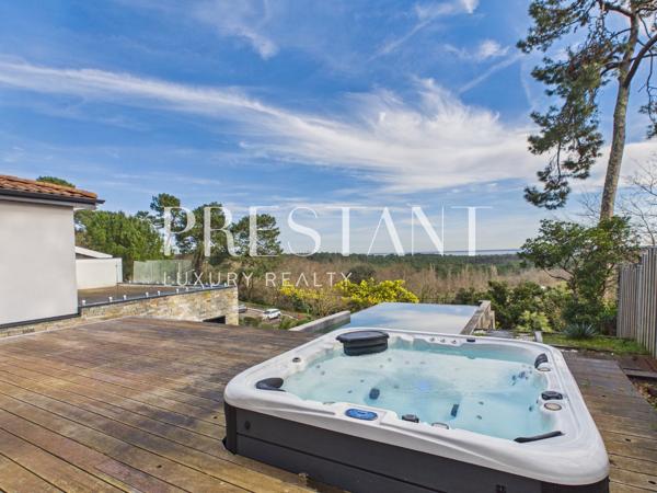 Villa Contemporaine d’Exception entre Golf et Panorama, LA TESTE DE BUCH
