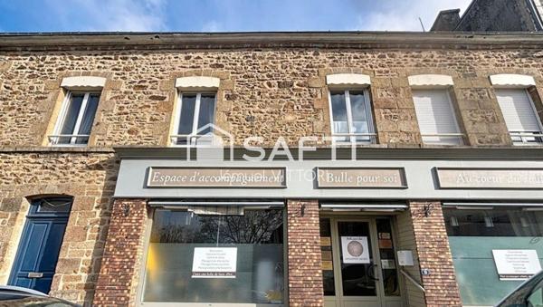 Immeuble de rapport loué – Hyper centre d’Ernée