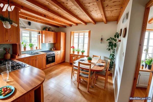 Maison avec nombreuses dépendances - 4 chambres et jardin