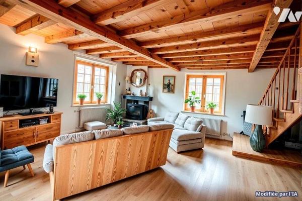 Maison avec nombreuses dépendances - 4 chambres et jardin