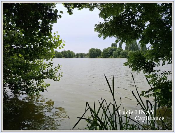 Ancien hôtel avec vue sur plan d'eau