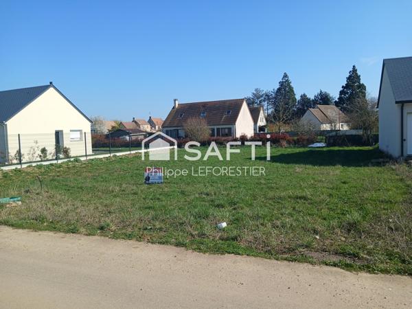 6 Km Argences. Terrain viabilisé de 498 m². 67 000 € FAI.