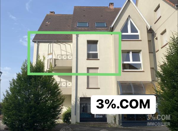 3%COM - Studio 19m2 au calme avec balcon - spécial investisseur Hochfelden (67270)