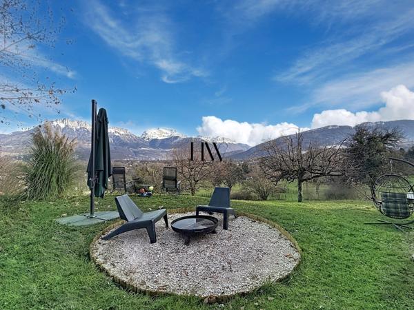 Chalet à vendre - entièrement rénovée avec vue panoramique lac et montagne - 8 pièces SEVRIER (74)