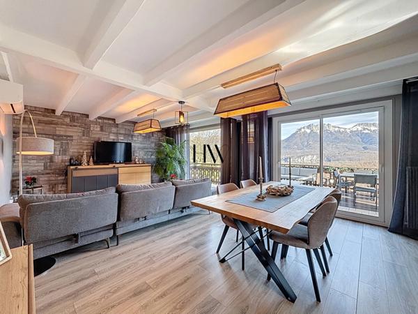 Chalet à vendre - entièrement rénovée avec vue panoramique lac et montagne - 8 pièces SEVRIER (74)