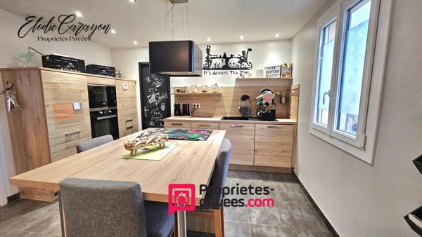 Maison Carcassonne 3 chambres 90 m2 avec jardin de 424m²