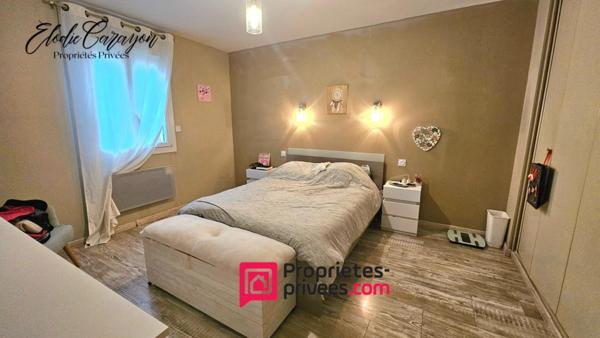 Maison Carcassonne 3 chambres 90 m2 avec jardin de 424m²