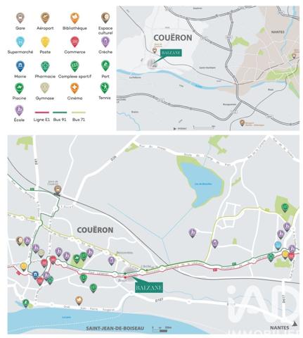 Maison à vendre 4 pièces 87 m² Couëron