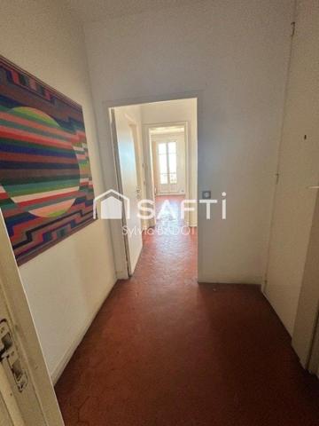 EXCLUSIVITE TOULON PLACE DE LA LIBERTE APPARTEMENT HAUSSMANNIEN T5 + CAVE