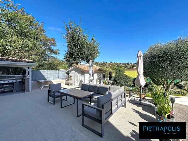 Maison familiale 160m² avec jardin piscinable 1100m² – 4 chambres – à 30 min de Lyon