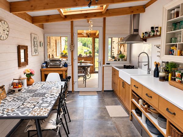 Maison rénovée avec appartement indépendant proche de la rivière