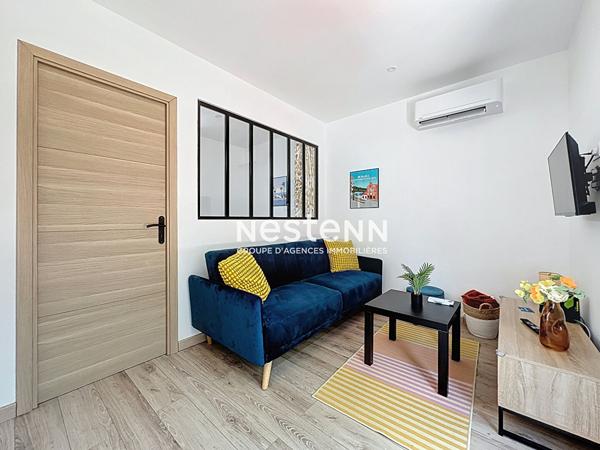 GOLFE JUAN - 2P - Proche MER - Terrasse - Meublé - Parking - Faibles charges