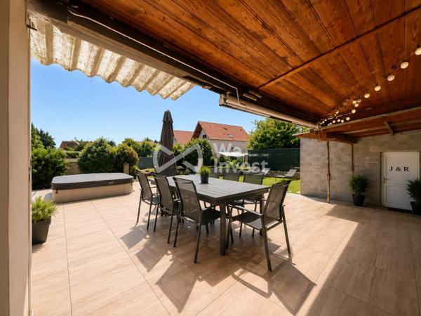 Terrasse sans vis-à-vis, spa et qualité de vie à Bischoffsheim