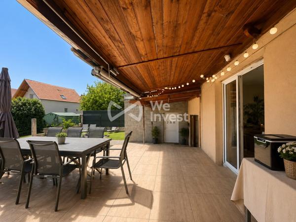 Terrasse sans vis-à-vis, spa et qualité de vie à Bischoffsheim