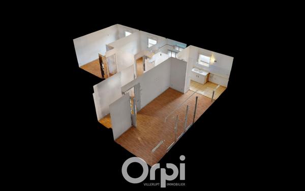 Appartement à louer    3 pièces • 70 m2 Guénange