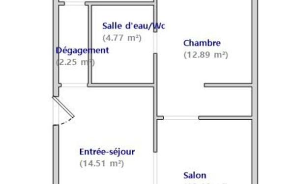 Appartement à vendre    3 pièces • 54 m2 Montrouge