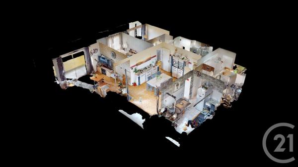 Appartement F3 à vendre  4 pièces - 78,83 m2 ST QUENTIN - 02