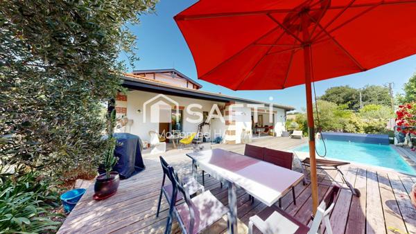 Villa contemporaine 4 suites, piscine, prestations++