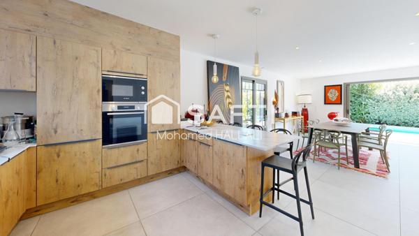 Villa contemporaine 4 suites, piscine, prestations++