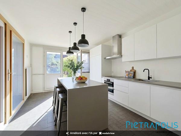 T3 84 m² en rez-de-jardin avec 75 m² d'extérieur – Crozet secteur Villeneuve