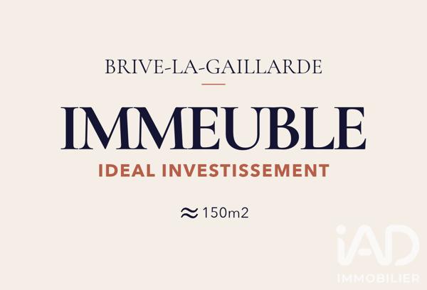 Immeuble à vendre 150 m² Brive-la-Gaillarde