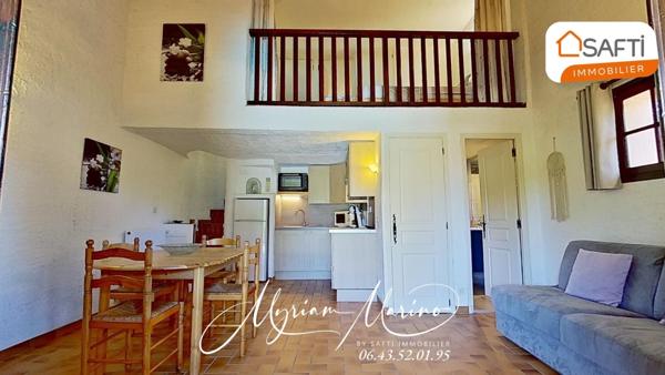 À VENDRE APPARTEMENT MEUBLÉ À 400M DES PLAGES - 83370 SAINT AYGULF