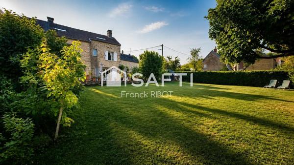 Belle maison en pierre rénovée de 215m2 avec terasse et jardin