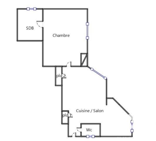 Appartement à vendre 2 pièces 36 m² Saint-Étienne