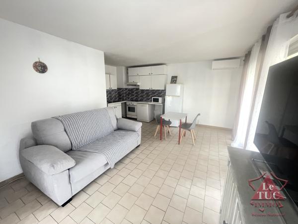 2 Pièces. Terrasse 17 m2 Cavalaire-sur-Mer (83240)