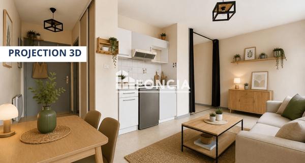 À vendre Studio 27 m² - Limoges 87100