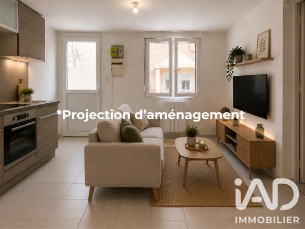 Appartement à vendre 2 pièces 37,21 m² Reims