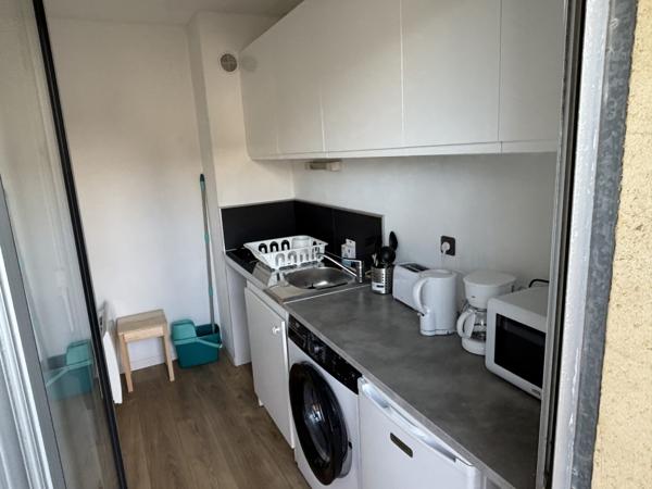 Appartement meublé 1 pièce 34 m2 avec balcon