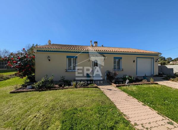 Charmante maison de plain pied à vendre à 10 minutes de Montpon- Exclusivité ERA RENAUD IMMOBILIER