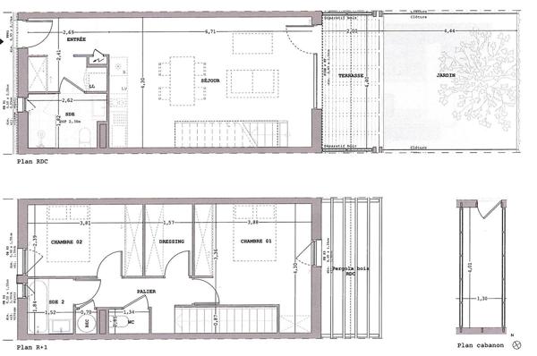 Maison 3 pièces 72.85 m2