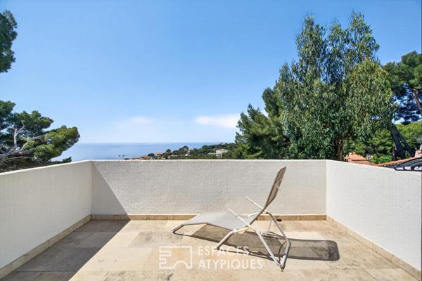Villa d’architecte avec piscine et vue mer au coeur de Cassis