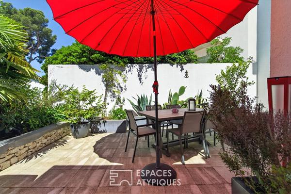 Villa d’architecte avec piscine et vue mer au coeur de Cassis