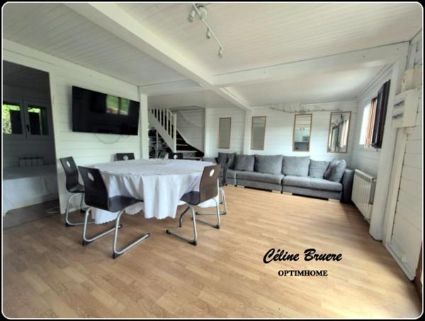 JUZIERS - DOMAINE ILE VERTE  – CHALET 6 CHAMBRES – 199000 €