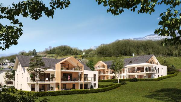 Programme neuf sur la commune de Voglans, entre Aix les bains et Chambéry