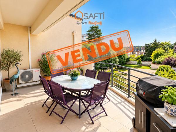 Vernon centre-ville – Appartement de 121 m² avec terrasse