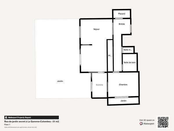 Appartement 2 pièces 52 m2